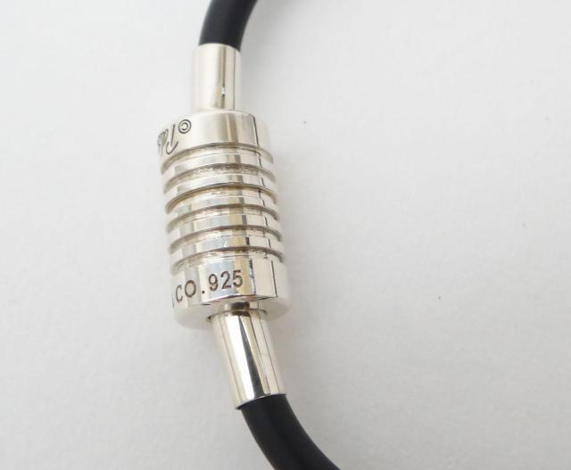 TIFFANY&CO. ティファニー パロマ・ピカソ サーファー ラバーブレスレット 14.5cm SV925<USED>送料無料 < ブランド TIFFANY&CO. ティファニー パロマ・ピカソ サーファー ラバーブレスレット 14.5cm SV925<USED>送料無料 < ブランドの