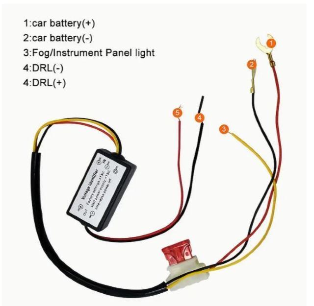 デイライト led 自動点灯 エンジン連動ユニット ON OFF コントローラー 12V エンジンONで点灯 減光機能付き 100 < 自動車/バイク デイライト led 自動点灯 エンジン連動ユニット ON OFF コントローラー 12V エンジンONで点灯 減光機能付き 100 < 自動車/バイク
