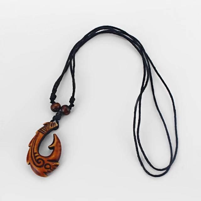 フィッシュフック ネックレス ハワイアン マオリ族 surfer < 男性アクセサリー/時計  フィッシュフック ネックレス ハワイアン マオリ族 surfer < 男性アクセサリー/時計の