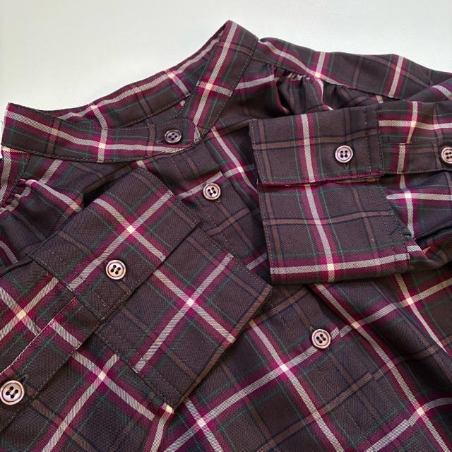 ◆新品◆2万◆ミッシェルクラン◆大きいサイズ感◆チェックシャツロングワンピース◆ < ブランド  ◆新品◆2万◆ミッシェルクラン◆大きいサイズ感◆チェックシャツロングワンピース◆ < ブランドの