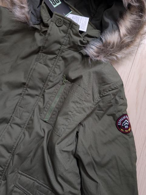 150★BB★フード取り外し可能★モッズ風中綿コート★新品 < キッズ/ベビー 150★BB★フード取り外し可能★モッズ風中綿コート★新品 < キッズ/ベビーの