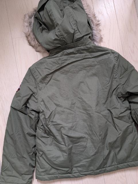 150★BB★フード取り外し可能★モッズ風中綿コート★新品 < キッズ/ベビー 150★BB★フード取り外し可能★モッズ風中綿コート★新品 < キッズ/ベビーの