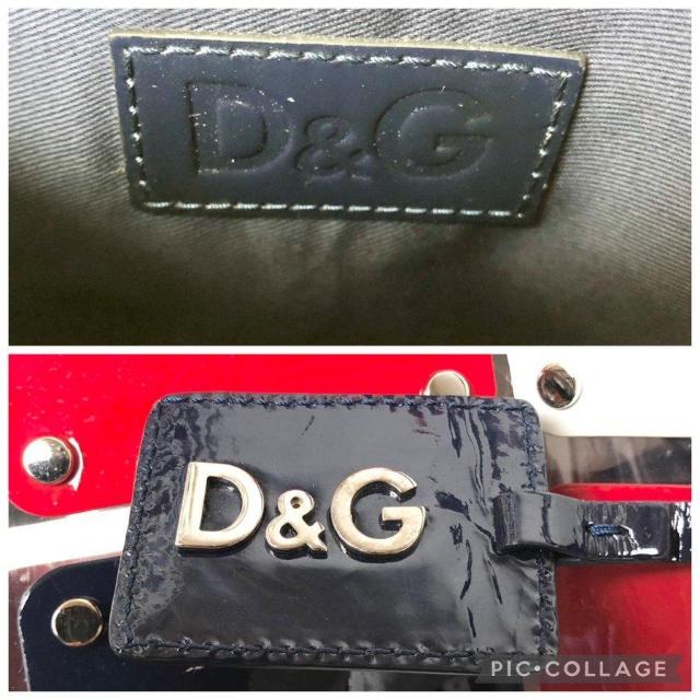 【レア】ドルチェ&ガッバーナ トートバッグ ハンドバッグ クリアバッグ パテントレザー マルチカラー < ブランド 【レア】ドルチェ&ガッバーナ トートバッグ ハンドバッグ クリアバッグ パテントレザー マルチカラー < ブランドの