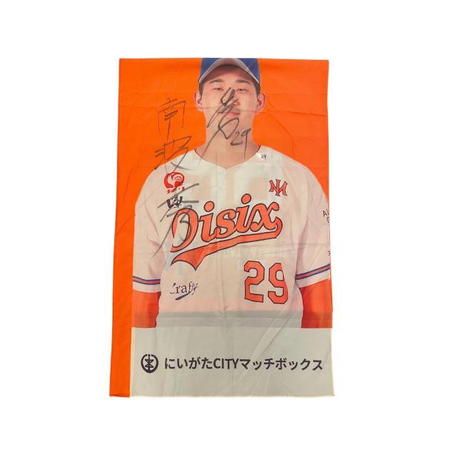 #29 南波 秀選手 直筆サイン入りスタジアムのぼり < レジャー/スポーツ #29 南波 秀選手 直筆サイン入りスタジアムのぼり < レジャー/スポーツの