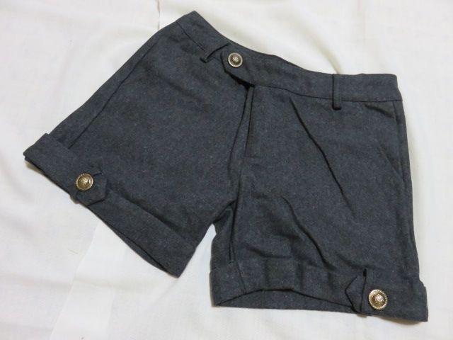 《New》大人セレカジ★ダブル裾・プレミアム*ショートパンツ<グレーL> < 女性ファッション  《New》大人セレカジ★ダブル裾・プレミアム*ショートパンツ<グレーL> < 女性ファッションの