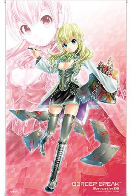ボーダーブレイク KEI氏描き下ろし フィオナ タペストリー < アニメ/コミック/キャラクター  ボーダーブレイク KEI氏描き下ろし フィオナ タペストリー  < アニメ/コミック/キャラクターの