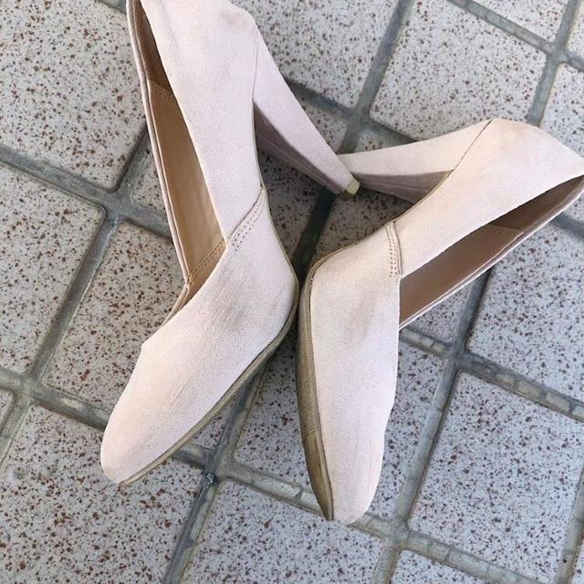 ◆FOREVER21◆クラシックフェイクスエ-ドパンプス★NUDE6*ピンクベージュ♪ < ブランド ◆FOREVER21◆クラシックフェイクスエ-ドパンプス★NUDE6*ピンクベージュ♪ < ブランドの