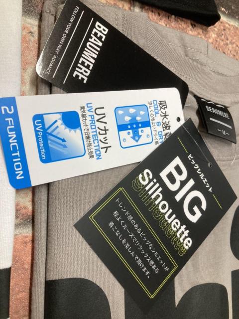 送料無料!吸水速乾&UVカット!ビッグシルエット綿混Tシャツ(4色から)1枚 < 男性ファッション  送料無料!吸水速乾&UVカット!ビッグシルエット綿混Tシャツ(4色から)1枚 < 男性ファッションの