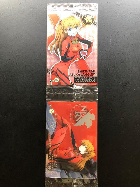 バンダイ2009エヴァンゲリオン新劇場版スペシャルチョコウエハース/アスカ・ラングレイ・vsp-03・04プラスチックカ−ド2枚 < アニメ/コミック/キャラクター  バンダイ2009エヴァンゲリオン新劇場版スペシャルチョコウエハース/アスカ・ラングレイ・vsp-03・04プラスチックカ−ド2枚  < アニメ/コミック/キャラクターの