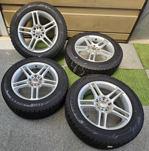 クリムソン ホクトレーシング 17インチ7J 5H100/114.3 インセット47 ヨコハマ/アイスガード/iG60 4本セット < 自動車/バイク クリムソン ホクトレーシング 17インチ7J 5H100/114.3 インセット47 ヨコハマ/アイスガード/iG60 4本セット < 自動車/バイク