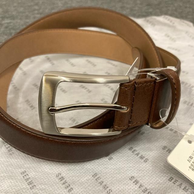即決 新品 未使用 BEAMS HEART レザーベルト < 男性ファッション 即決 新品 未使用 BEAMS HEART レザーベルト < 男性ファッションの
