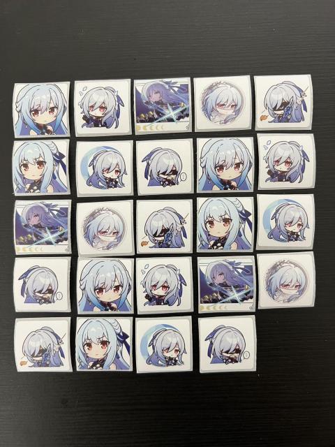 崩壊スターレイル シール ステッカー 24枚入セット 鏡流 < ホビー 崩壊スターレイル シール ステッカー 24枚入セット 鏡流 < ホビーの