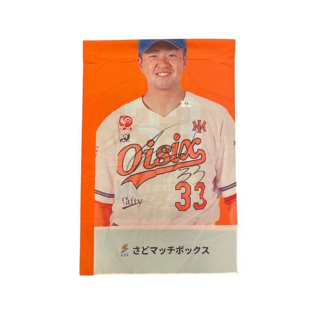 #33 伴在 汰文選手 直筆サイン入りスタジアムのぼり < レジャー/スポーツ #33 伴在 汰文選手 直筆サイン入りスタジアムのぼり < レジャー/スポーツの