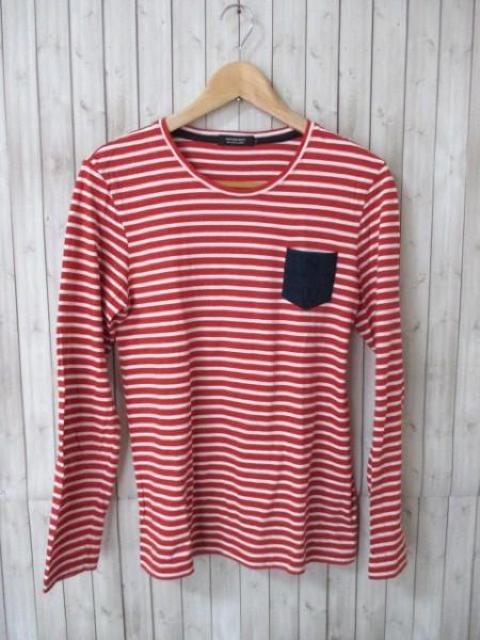 ☆バーバリーブラックレーベル ボーダー柄 長袖Tシャツ/メンズ/2☆美品 < ブランド  ☆バーバリーブラックレーベル ボーダー柄 長袖Tシャツ/メンズ/2☆美品  < ブランドの