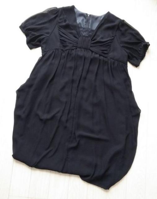 19ABT★pate for★シフォンバルーンワンピース★美品★大きいサイズ < 女性ファッション  19ABT★pate for★シフォンバルーンワンピース★美品★大きいサイズ  < 女性ファッションの