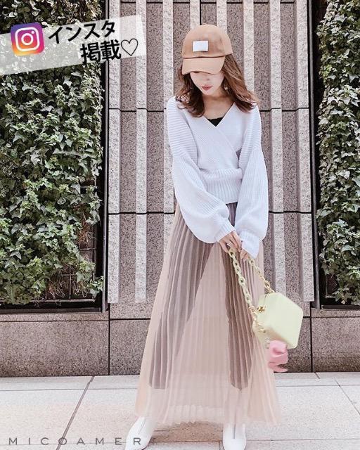 MICOAMERI☆ニットトップス☆ホワイト☆超美品 < ブランド MICOAMERI☆ニットトップス☆ホワイト☆超美品 < ブランドの