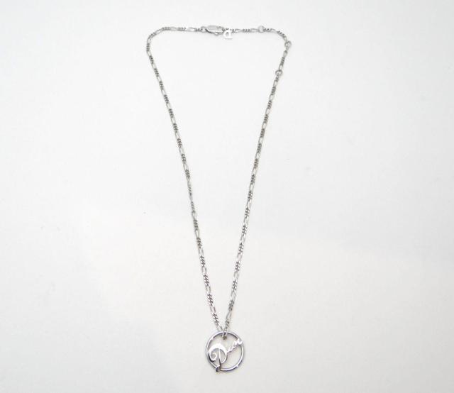 Christian Dior ディオール ラウンド ロゴチャーム ネックレス ペンダント<USED>【送料無料】 < ブランド Christian Dior ディオール ラウンド ロゴチャーム ネックレス ペンダント<USED>【送料無料】 < ブランドの