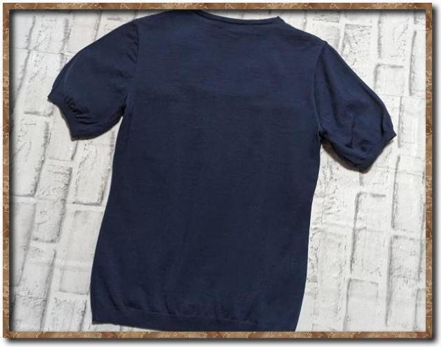 コムサ 半袖ニット 紺 < ブランド コムサ 半袖ニット 紺 < ブランドの