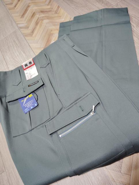 送料込★寅壱【2530.46モスグレー】ツータックパワー.91 cm < 男性ファッション  送料込★寅壱【2530.46モスグレー】ツータックパワー.91 cm  < 男性ファッションの