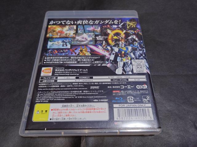 PS3 ガンダム無双 / アンケートハガキ付き < ゲーム本体/ソフト  PS3 ガンダム無双 / アンケートハガキ付き < ゲーム本体/ソフトの