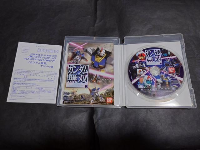 PS3 ガンダム無双 / アンケートハガキ付き < ゲーム本体/ソフト  PS3 ガンダム無双 / アンケートハガキ付き < ゲーム本体/ソフトの