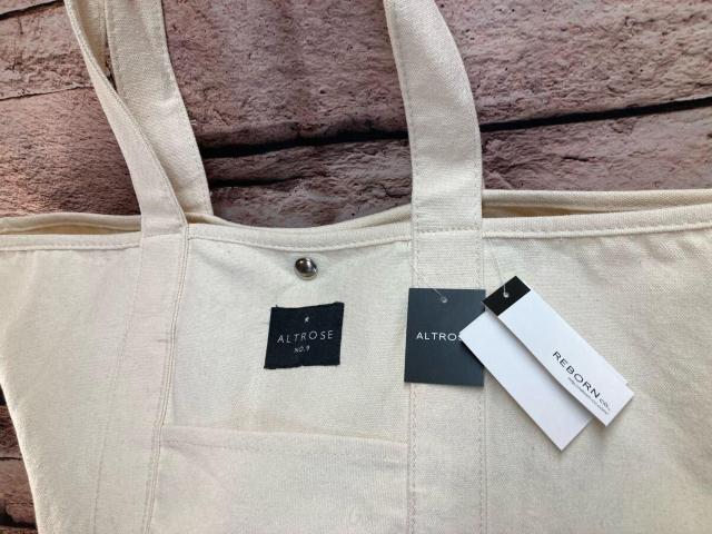 送料無料!『ALTROSENO.9』ハンプトートバッグ(オフホワイト)1個 < 女性ファッション  送料無料!『ALTROSENO.9』ハンプトートバッグ(オフホワイト)1個 < 女性ファッションの