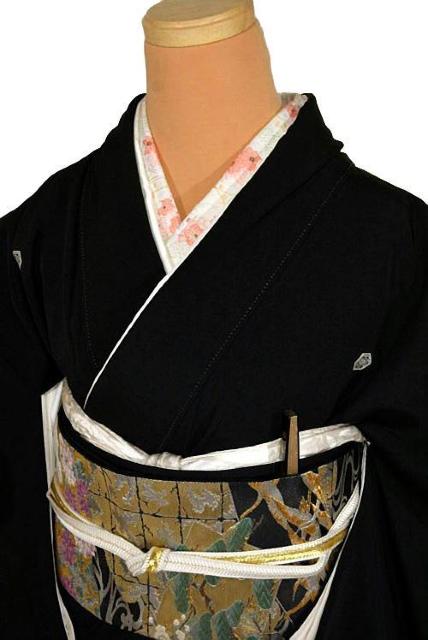 黒留袖 中古 最高峰 美品 本場加賀友禅作家 杉村典重 飛翔 鶴 風景 花柄 比翼 身丈161cm 裄67cm 結婚式 T3607 < 女性ファッション 黒留袖 中古 最高峰 美品 本場加賀友禅作家 杉村典重 飛翔 鶴 風景 花柄 比翼 身丈161cm 裄67cm 結婚式 T3607 < 女性ファッションの