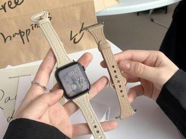 Apple Watch バンド 合皮 38/40/41mm アプリコット < 女性アクセサリー/時計 Apple Watch バンド 合皮 38/40/41mm アプリコット < 女性アクセサリー/時計の