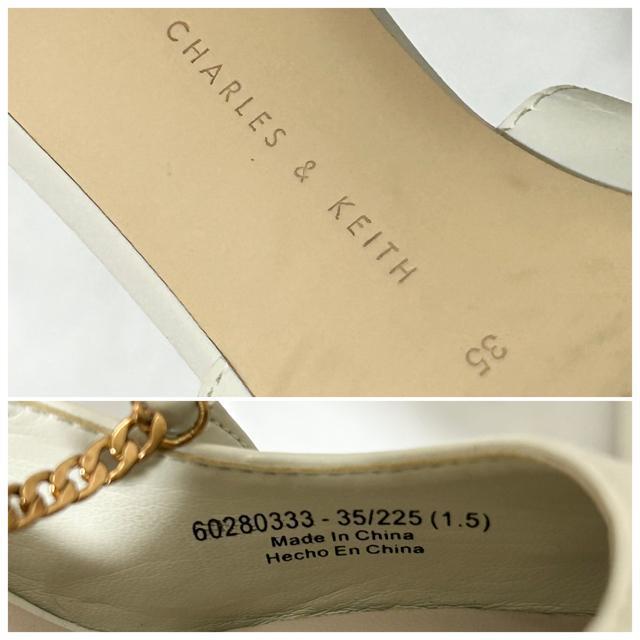 チャールズ&キース チェーンリンク スリングバックスティレットパンプス 35 < ブランド チャールズ&キース チェーンリンク スリングバックスティレットパンプス 35 < ブランドの