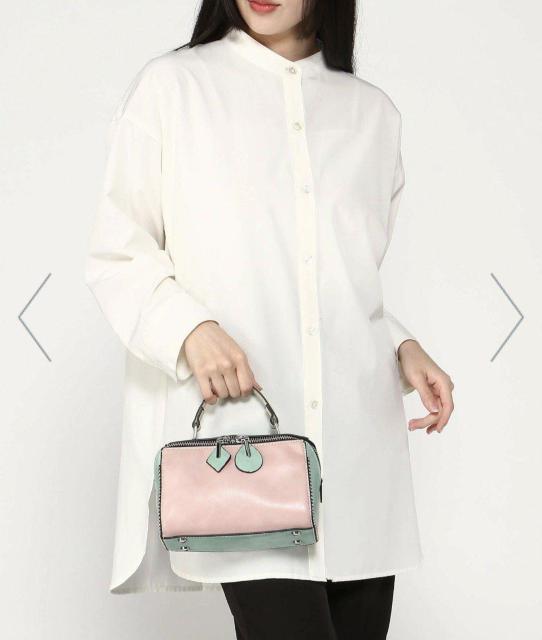 難あり!バイカラーお洒落バッグ 定価7480円 < 女性ファッション 難あり!バイカラーお洒落バッグ 定価7480円 < 女性ファッションの