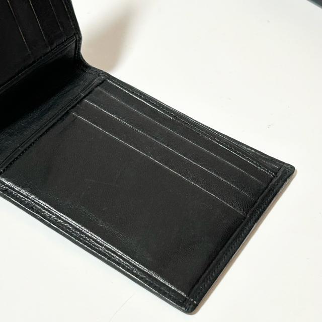 CHANEL �r�R���[�� ��܂���z Bicolore Bifold Wallet �}�g���b�Z ���B���e�[�W���C�� �u���b�N �� �u�����h�� 