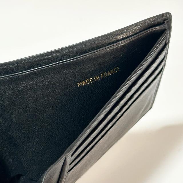 CHANEL �r�R���[�� ��܂���z Bicolore Bifold Wallet �}�g���b�Z ���B���e�[�W���C�� �u���b�N �� �u�����h�� 
