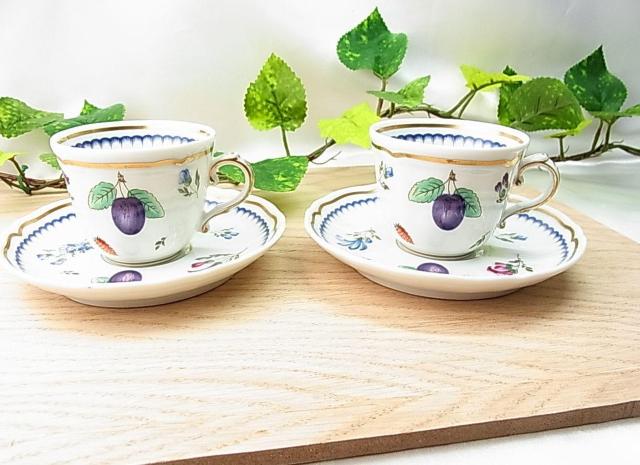 500�~�X�^�����K���iRichard Ginori���`���[�h�W�m���C�^���A���t���[�c�f�~�^�X�J�b�v���\�[�T�[ 2�q�Z�b�g���ƃJ�t�F