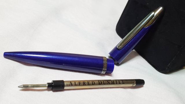 正規 アルフレッドダンヒル ギャラクシーラメ ラグジュアリー ボールペン 紺 筆記 黒 ステーショナリー < ブランド 正規 アルフレッドダンヒル ギャラクシーラメ ラグジュアリー ボールペン 紺 筆記 黒 ステーショナリー < ブランドの