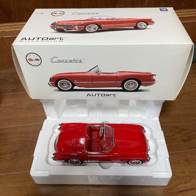 激レア入手困難!未展示品 オートアート 1/18 シボレー コルベット 1954 レッド < ホビー  激レア入手困難!未展示品 オートアート 1/18 シボレー コルベット 1954 レッド < ホビーの