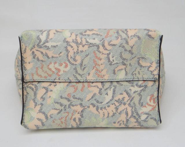 TORY BURCH トリーバーチ PVC×レザー ボタニカル柄ポーチ<USED>【送料無料】 < ブランド TORY BURCH トリーバーチ PVC×レザー ボタニカル柄ポーチ<USED>【送料無料】 < ブランドの