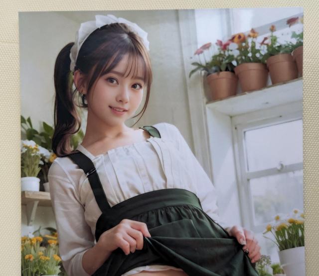 清楚系美少女妄想(◯ー◯ン)カード2枚 < タレントグッズ  清楚系美少女妄想(◯ー◯ン)カード2枚 < タレントグッズの