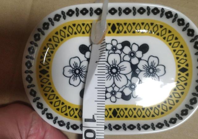 レトロ 北欧調 花柄オーバルプレート 小皿 豆皿 昭和レトロ風 < インテリア/ライフ  レトロ 北欧調 花柄オーバルプレート 小皿 豆皿 昭和レトロ風 < インテリア/ライフの