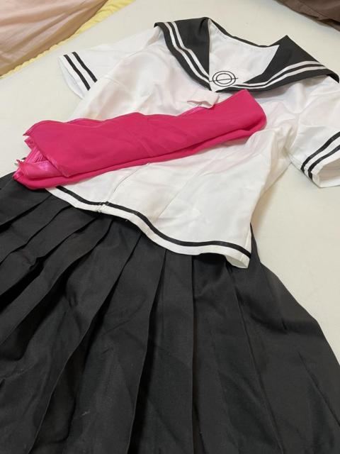 紺色セーラー服・コスプレセット・ミニスカート☆愛用品☆制服セット < 女性ファッション  紺色セーラー服・コスプレセット・ミニスカート☆愛用品☆制服セット  < 女性ファッションの