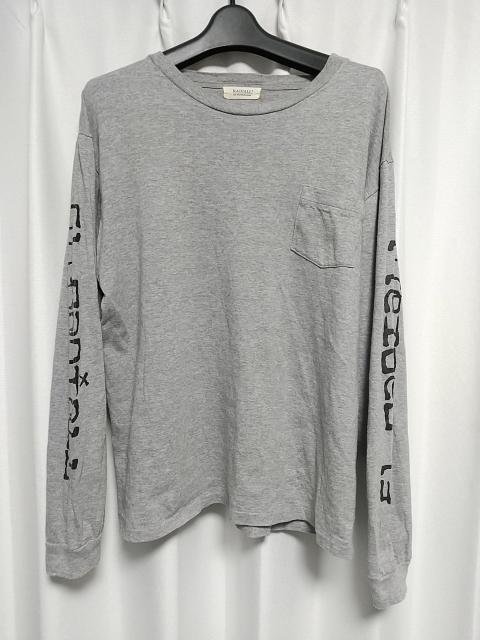 RADIALL カー車 バックプリント 長袖Tシャツ Mサイズ グレー ラディアル MADEINJAPAN 日本製 ルードブランド < ブランド  RADIALL カー車 バックプリント 長袖Tシャツ Mサイズ グレー ラディアル MADEINJAPAN 日本製 ルードブランド  < ブランドの