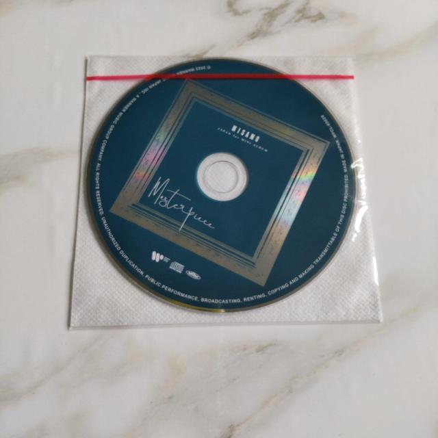 【欠けあり】【ONCE JAPAN限定盤】MISAMO 「Masterpiece」 (LPサイズ/2,900 円)★5点(1種) < CD/DVD/ビデオ  【欠けあり】【ONCE JAPAN限定盤】MISAMO 「Masterpiece」 (LPサイズ/2,900 円)★5点(1種) < CD/DVD/ビデオの