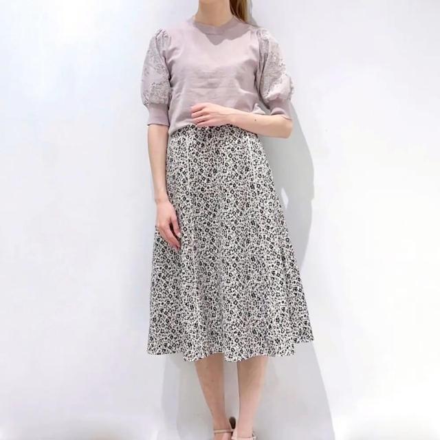 ◆index/インデックス◆スリーブレースパフスリーブニット★ホワイトS*秋コーデオフィス*美品♪ < ブランド  ◆index/インデックス◆スリーブレースパフスリーブニット★ホワイトS*秋コーデオフィス*美品♪ < ブランドの