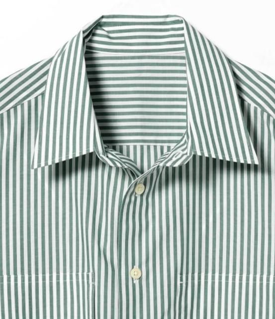 メンズ コットン ストライプ イージーシャツ < 男性ファッション  メンズ コットン ストライプ イージーシャツ < 男性ファッションの