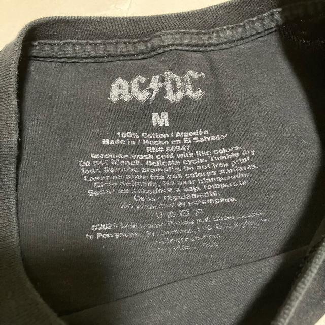【AC/DC / エーシーディーシー】 半袖Tシャツ / バンT / M < 男性ファッション  【AC/DC / エーシーディーシー】 半袖Tシャツ / バンT / M < 男性ファッションの
