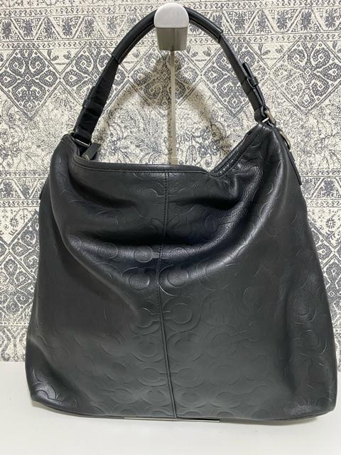 【美品】 COACH コーチ オプアート レザー ワンショルダーバッグ 肩掛け < ブランド  【美品】 COACH コーチ オプアート レザー ワンショルダーバッグ 肩掛け < ブランドの