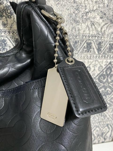 【美品】 COACH コーチ オプアート レザー ワンショルダーバッグ 肩掛け < ブランド  【美品】 COACH コーチ オプアート レザー ワンショルダーバッグ 肩掛け < ブランドの