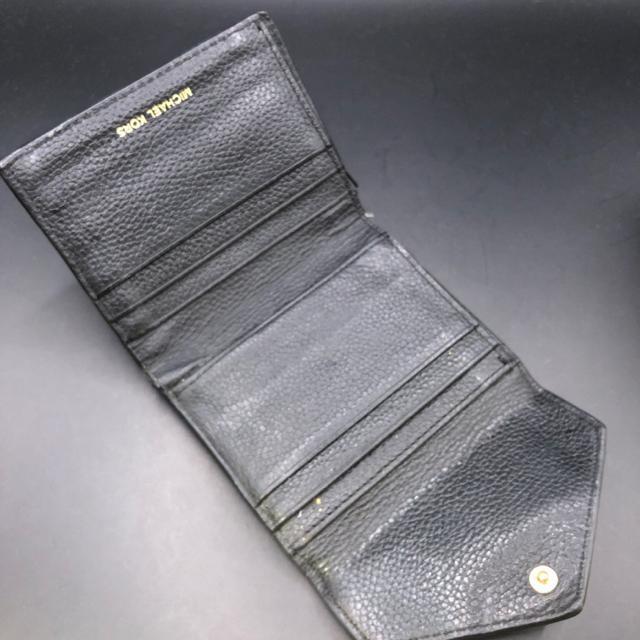 即決 MICHAEL KORS マイケルコース 三つ折り財布 ブラック < ブランド 即決 MICHAEL KORS マイケルコース 三つ折り財布 ブラック < ブランドの