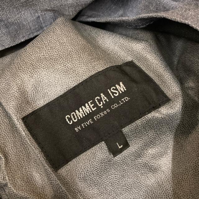 COMME CA ISM �R���T�C�Y�� �t�[�f�b�g�R�[�g 47-21MZ03 �� �j���t�@�b�V������ 