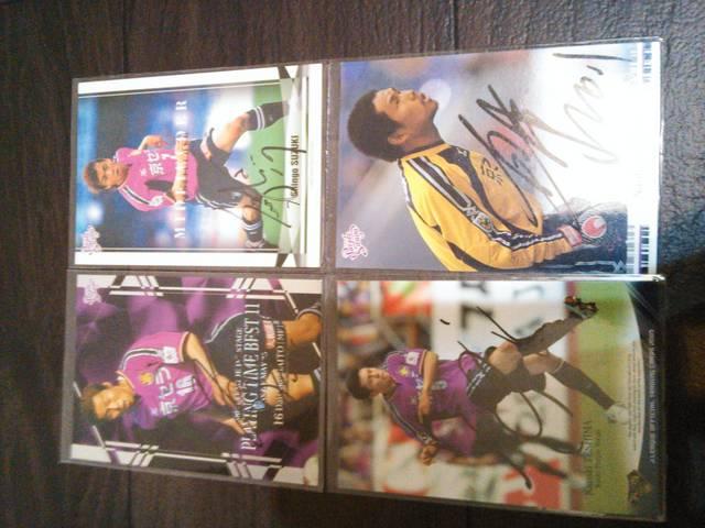 京都サンガ 直筆サインカード 4枚セット < トレーディングカード  京都サンガ 直筆サインカード 4枚セット  < トレーディングカードの