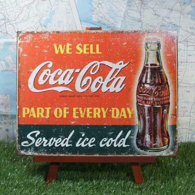 新品【ブリキ看板】Coca-Cola/コカ・コーラ We Sell < ホビー  新品【ブリキ看板】Coca-Cola/コカ・コーラ We Sell  < ホビーの